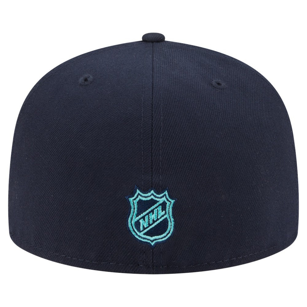 Seattle Kraken New Era Oversized Vintage Arch 59Fifty Fitted Hat On Sale