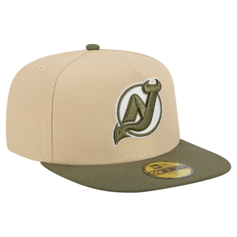 New Jersey Devils New Era Color Pack Two-Tone 59FIFTY A-Frame Fitted Hat Outlet