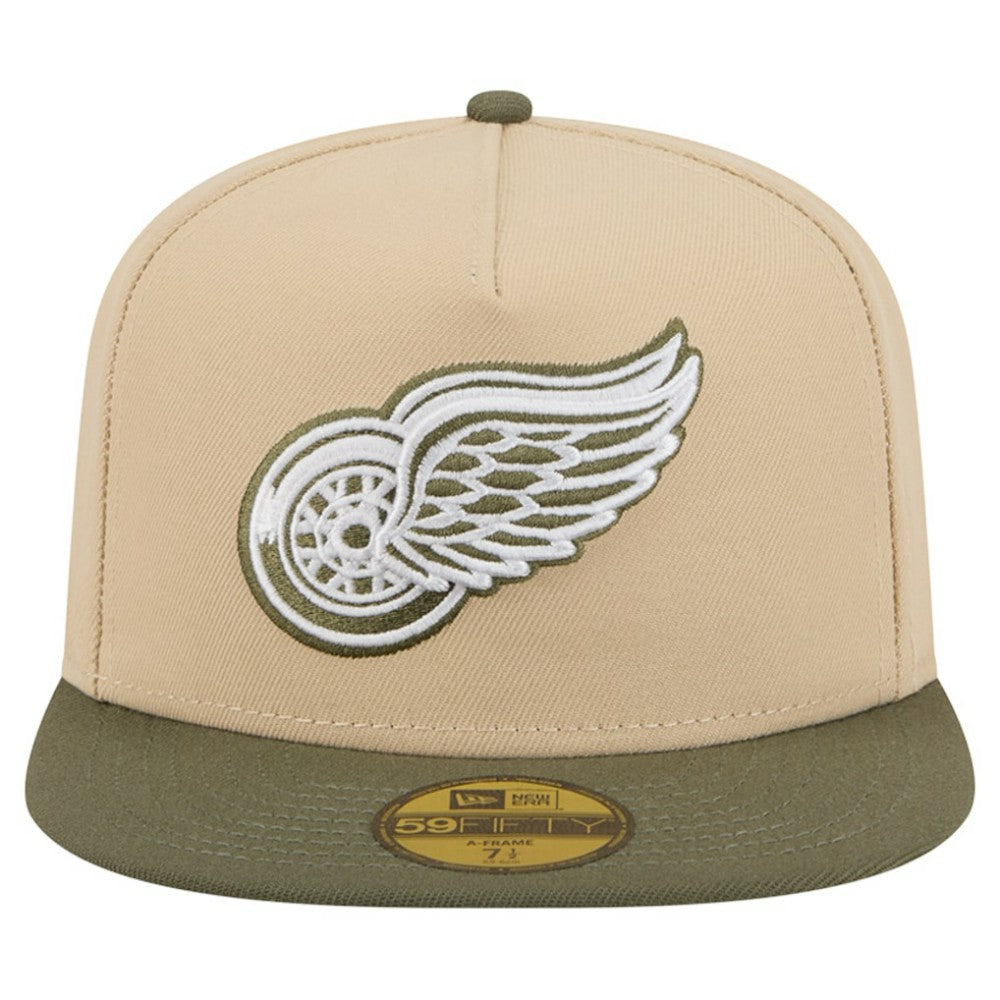 Detroit Red Wings New Era Color Pack Two-Tone 59FIFTY A-Frame Fitted Hat Online