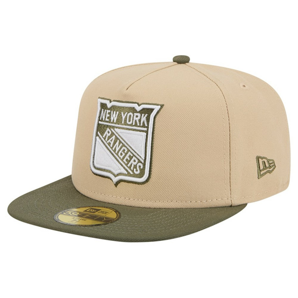 New York Rangers New Era Color Pack Two-Tone 59FIFTY A-Frame Fitted Hat Sale