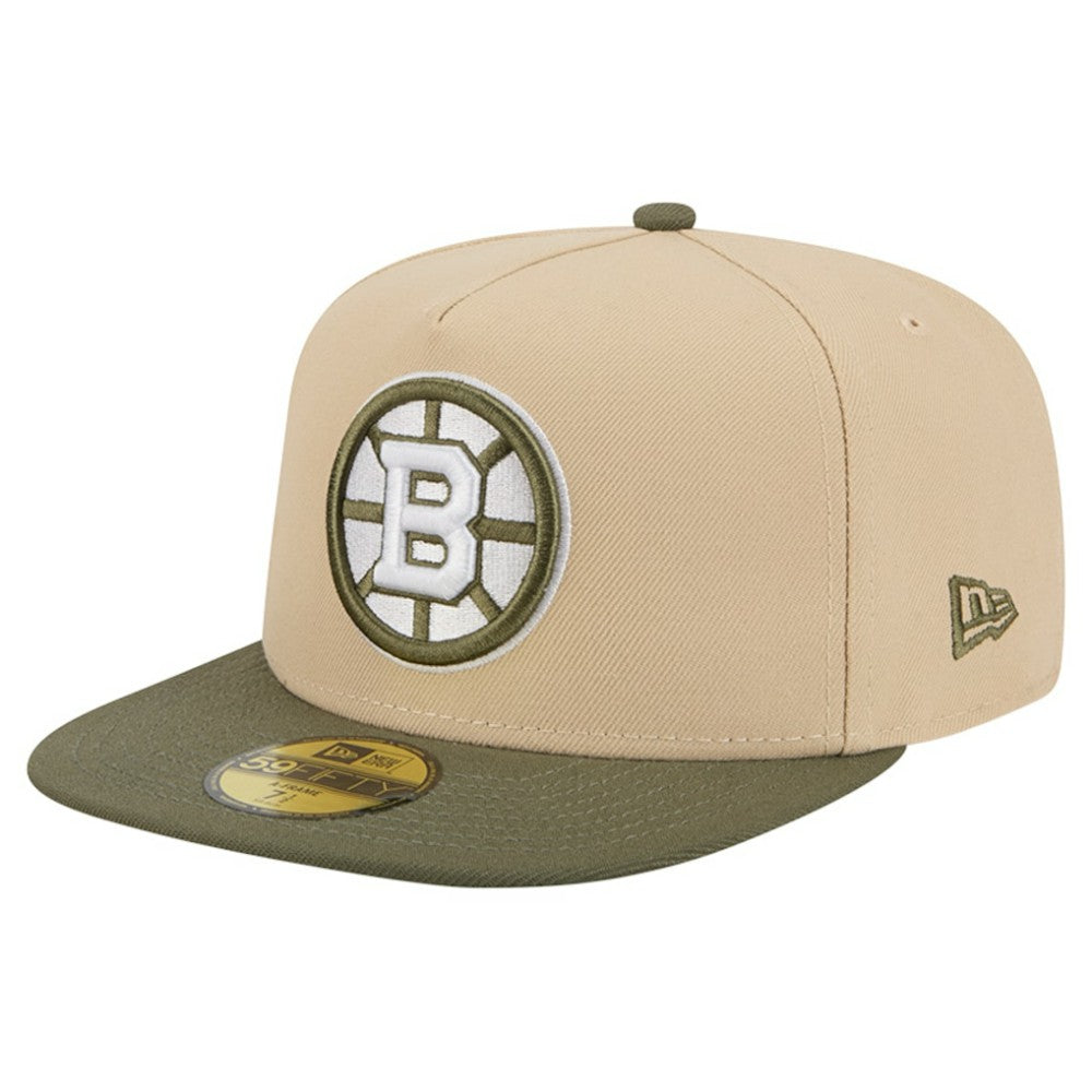 Boston Bruins New Era Color Pack Two-Tone 59FIFTY A-Frame Fitted Hat Sale