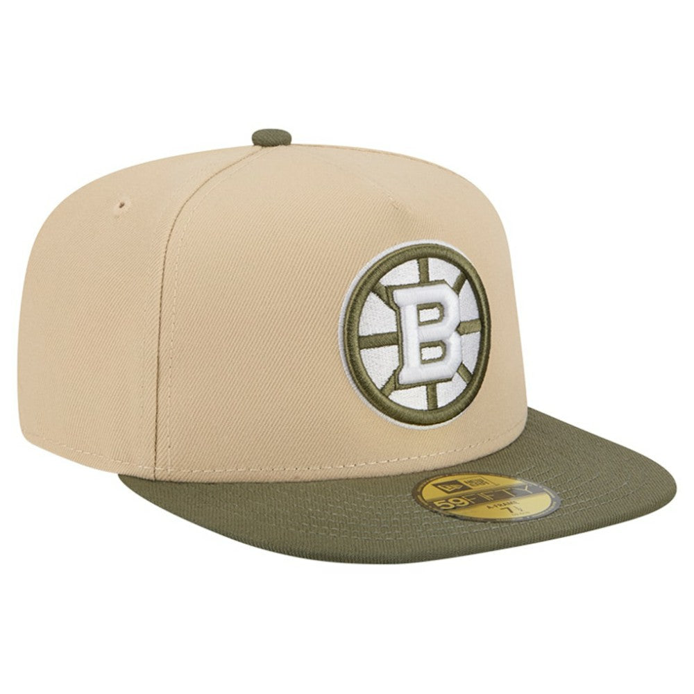 Boston Bruins New Era Color Pack Two-Tone 59FIFTY A-Frame Fitted Hat Sale