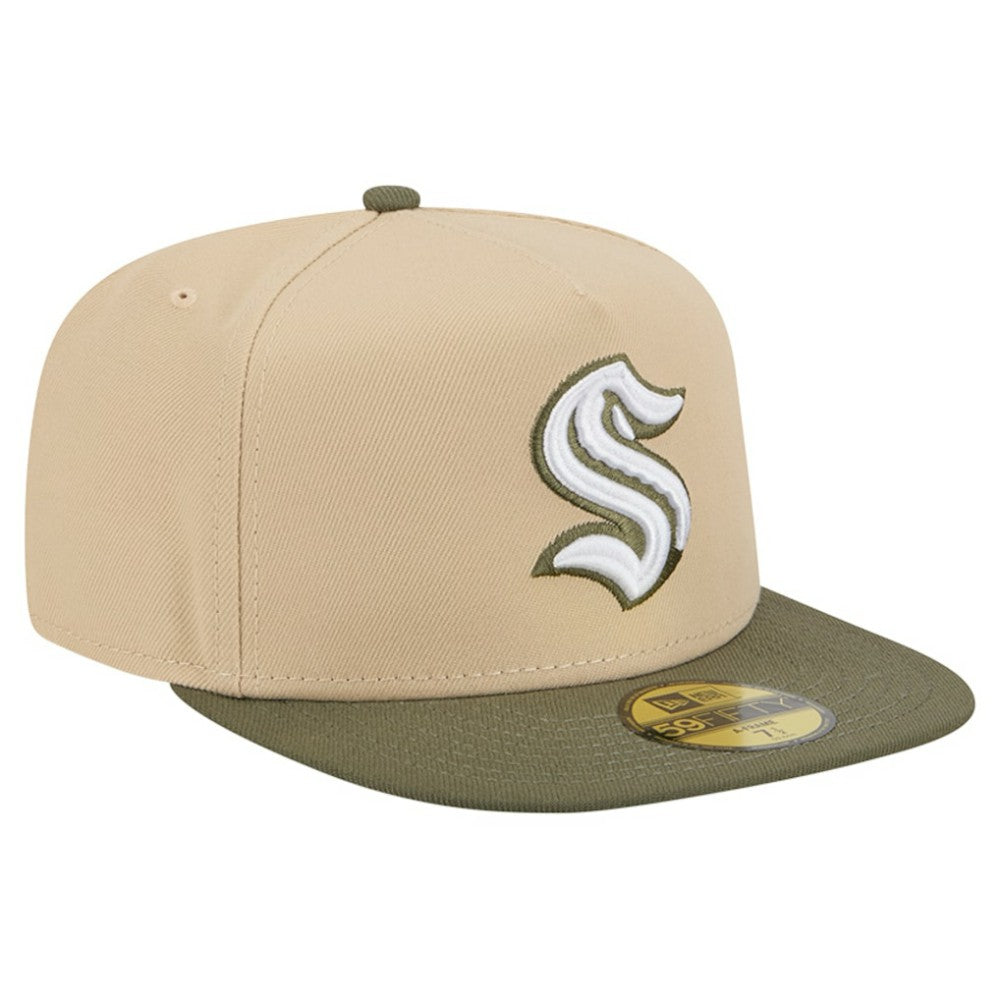 Seattle Kraken New Era Color Pack Two-Tone 59FIFTY A-Frame Fitted Hat Outlet