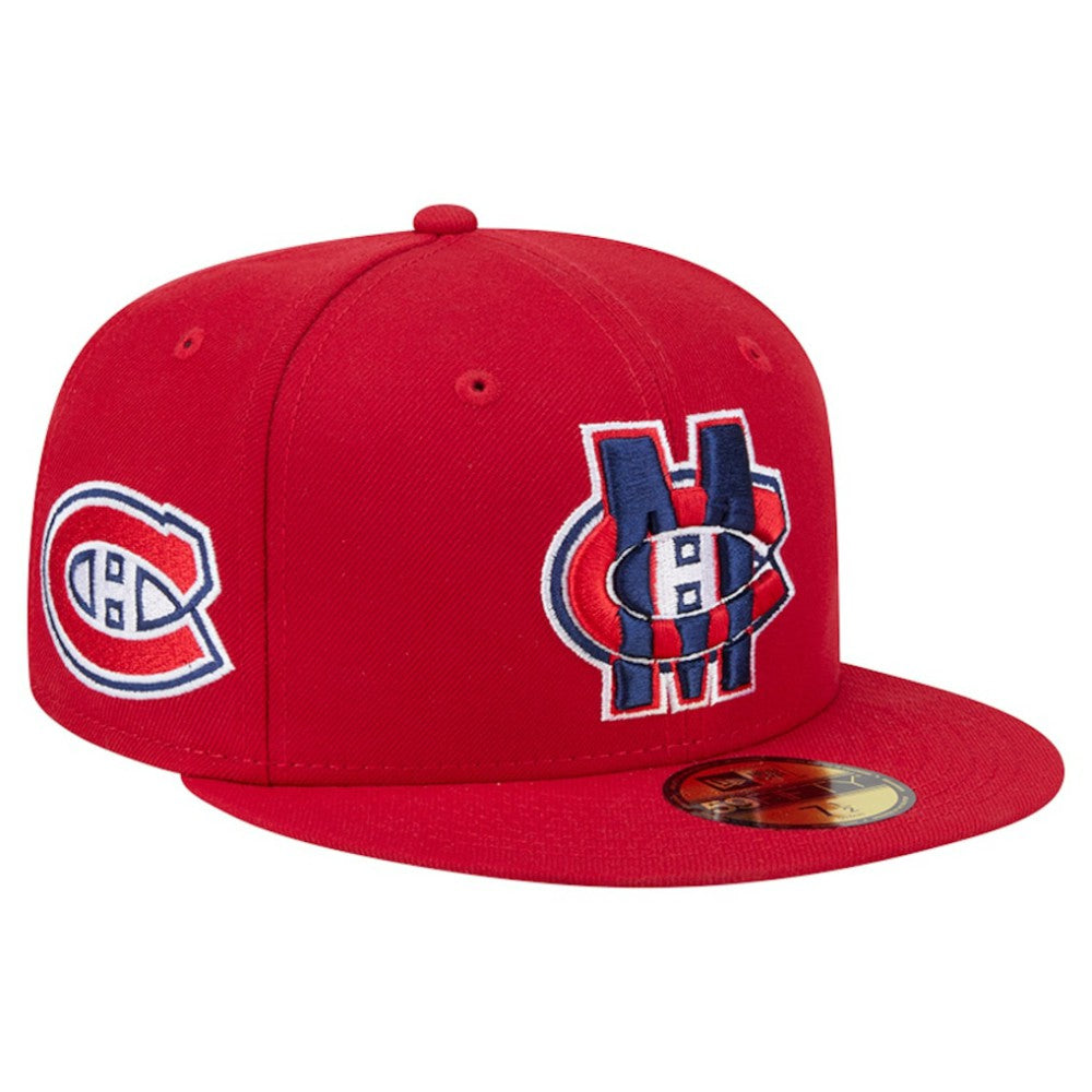 Montreal Canadiens New Era Deceptor 59FIFTY Fitted Hat Discount