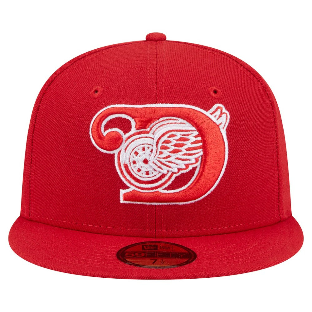Detroit Red Wings New Era Deceptor 59FIFTY Fitted Hat Sale