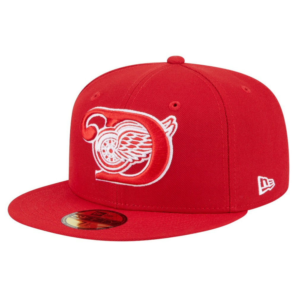Detroit Red Wings New Era Deceptor 59FIFTY Fitted Hat Sale