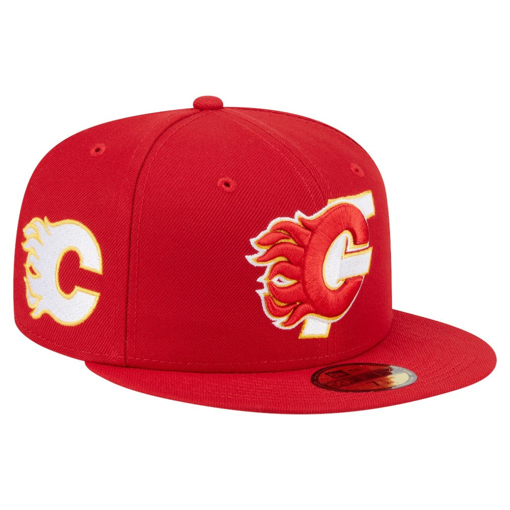 Calgary Flames New Era Deceptor 59FIFTY Fitted Hat Sale
