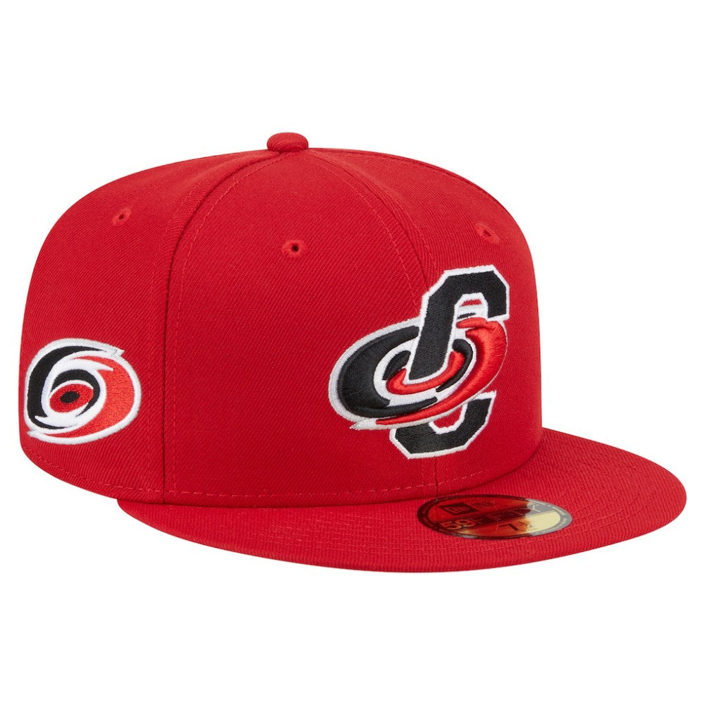 Carolina Hurricanes New Era Deceptor 59FIFTY Fitted Hat On Sale