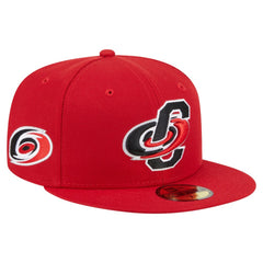 Carolina Hurricanes New Era Deceptor 59FIFTY Fitted Hat On Sale