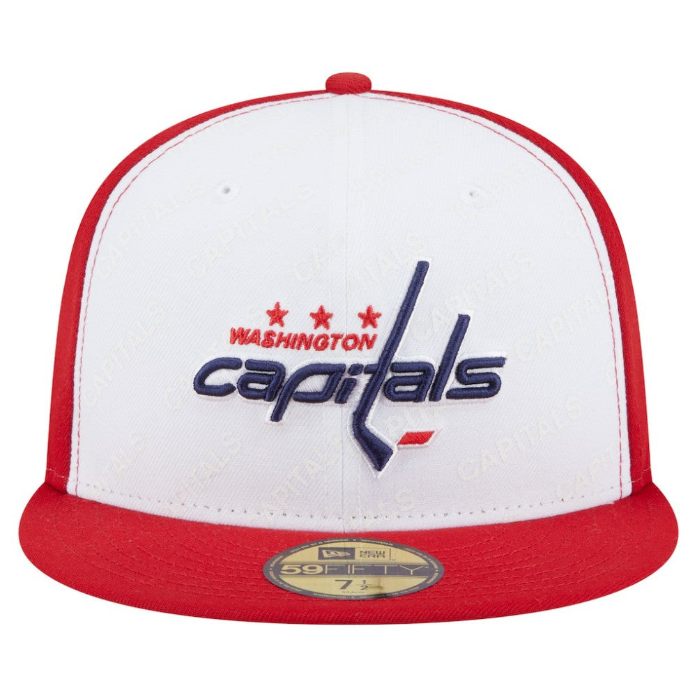 Washington Capitals New Era Repeat Two-Tone 59FIFTY Fitted Hat Discount