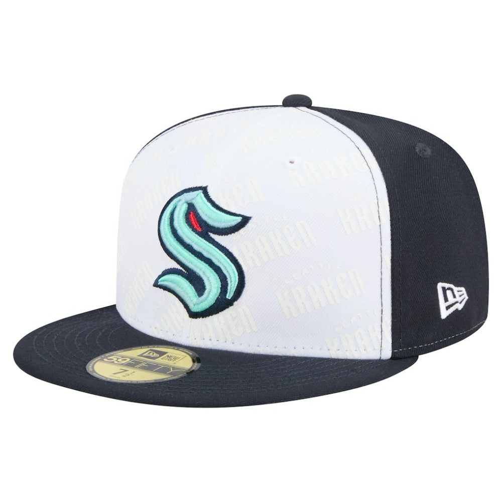 Seattle Kraken New Era Repeat Two-Tone 59FIFTY Fitted Hat Discount