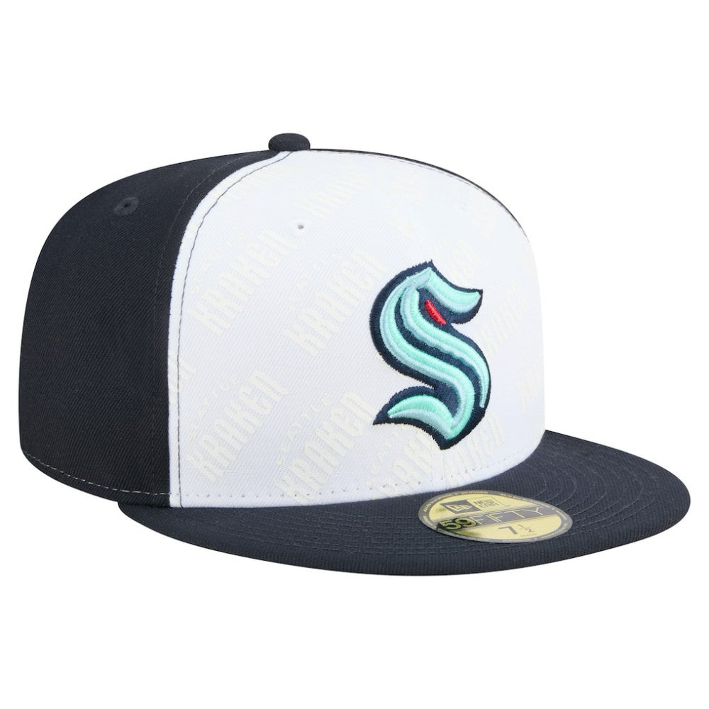 Seattle Kraken New Era Repeat Two-Tone 59FIFTY Fitted Hat Discount