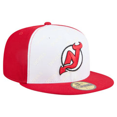 New Jersey Devils New Era Repeat Two-Tone 59FIFTY Fitted Hat For Sale