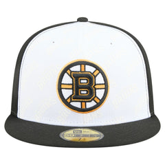 Boston Bruins New Era Repeat Two-Tone 59FIFTY Fitted Hat On Sale