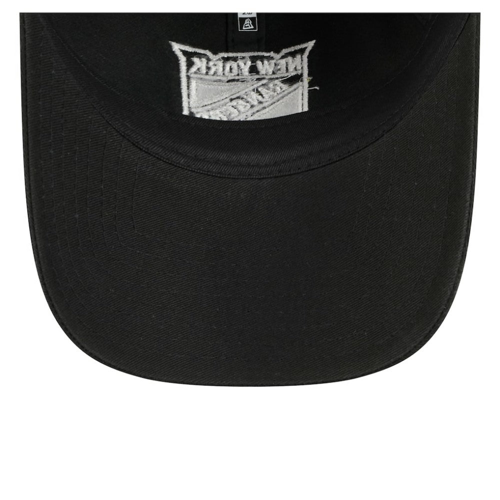 New York Rangers New Era Stamp Fabric Applique 9TWENTY Adjustable Hat Outlet