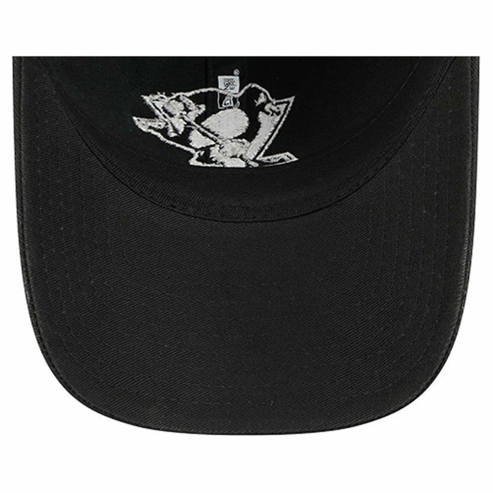 Pittsburgh Penguins New Era Stamp Fabric Applique 9TWENTY Adjustable Hat Outlet