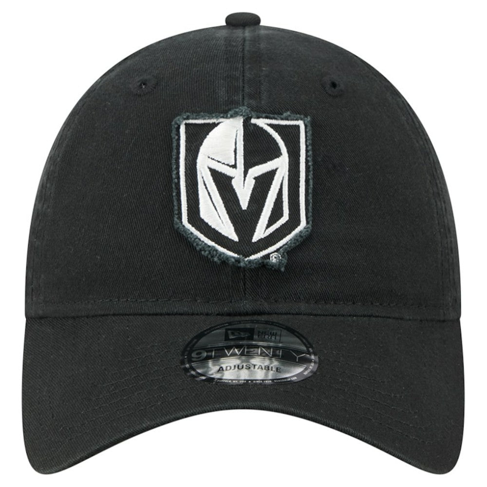 Vegas Golden Knights New Era Stamp Fabric Applique 9TWENTY Adjustable Hat Online