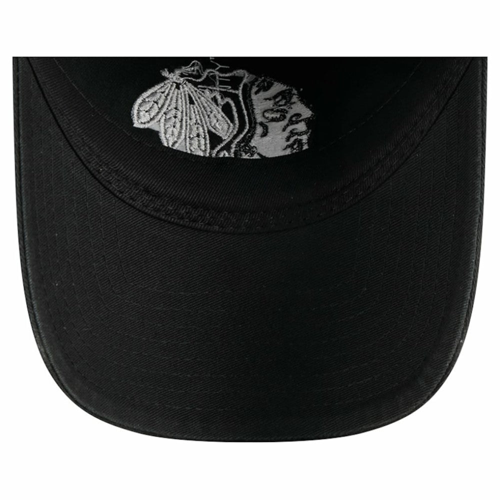 Chicago Blackhawks New Era Stamp Fabric Applique 9TWENTY Adjustable Hat Discount