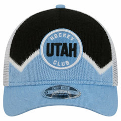 Utah Mammoth New Era Hockey Sock 9FORTY A-Frame M-Crown Adjustable Trucker Hat Online