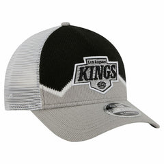 Los Angeles Kings New Era Hockey Sock 9FORTY A-Frame M-Crown Adjustable Trucker Hat Outlet
