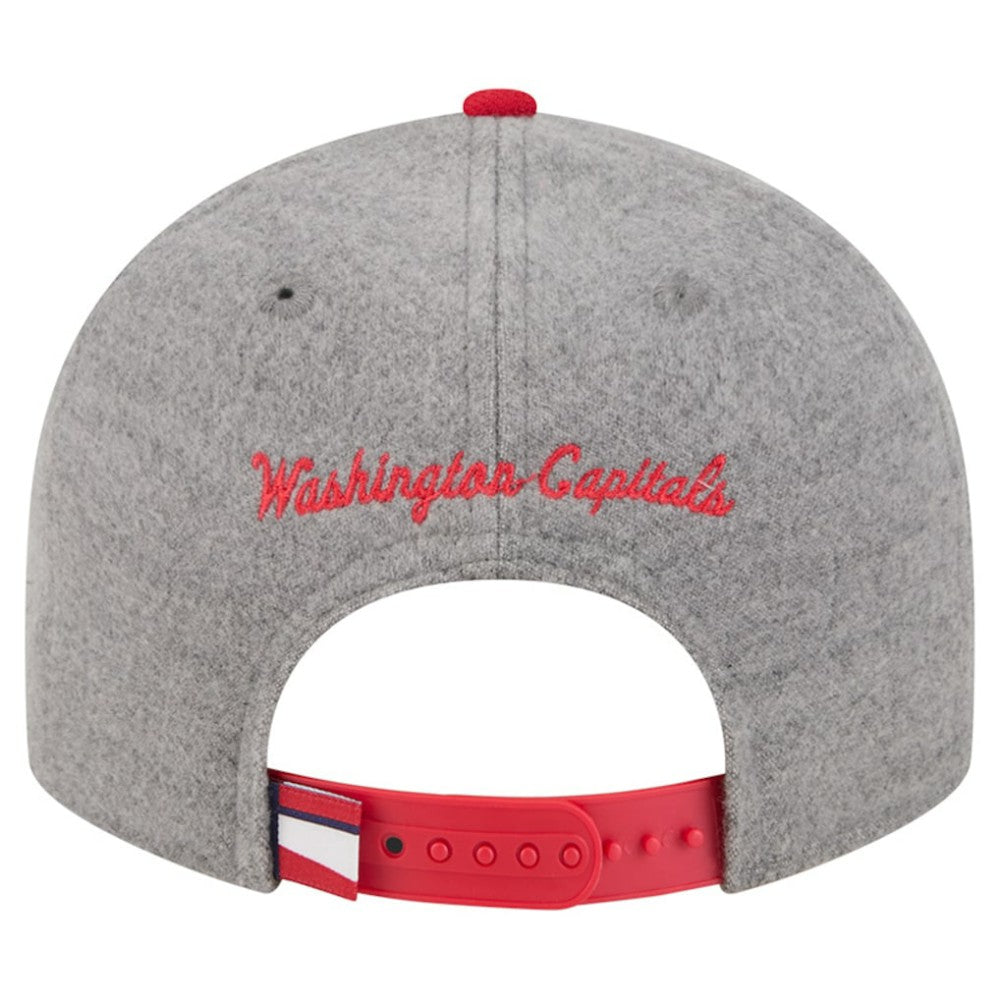 Washington Capitals New Era Wool Pin Low Profile 9FIFTY Snapback Hat For Sale