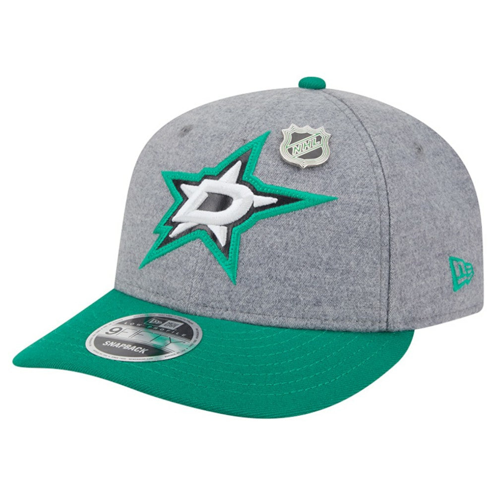 Dallas Stars New Era Wool Pin Low Profile 9FIFTY Snapback Hat Outlet
