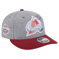 Colorado Avalanche New Era Wool Pin Low Profile 9FIFTY Snapback Hat For Sale