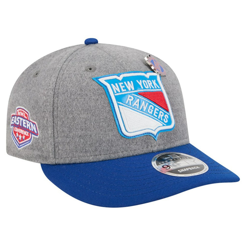 New York Rangers New Era Wool Pin Low Profile 9FIFTY Snapback Hat Online