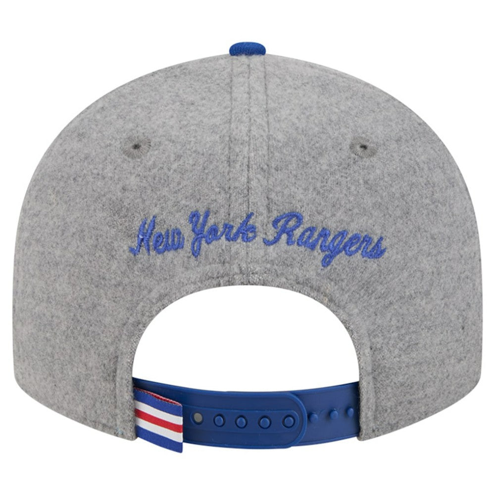 New York Rangers New Era Wool Pin Low Profile 9FIFTY Snapback Hat Online
