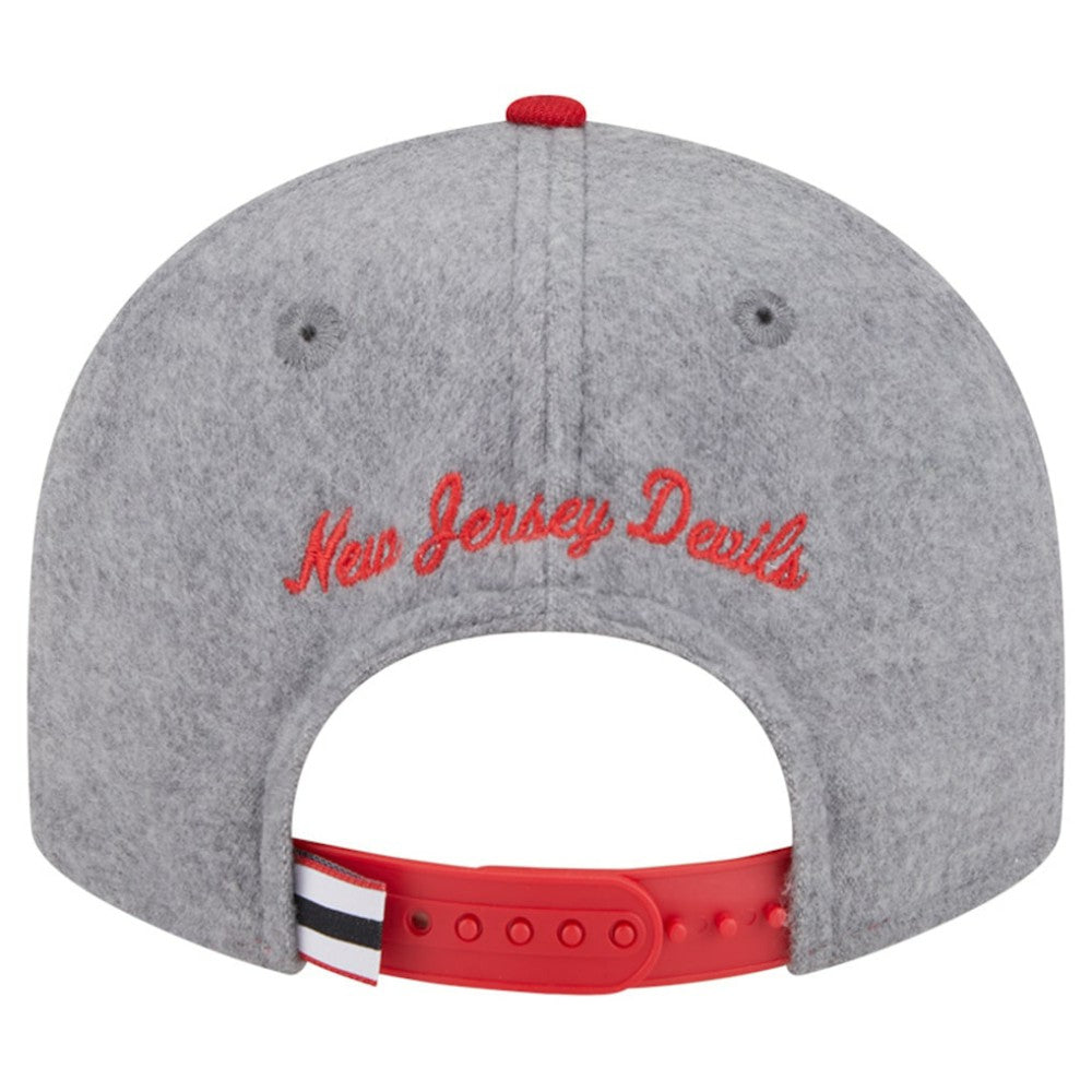 New Jersey Devils New Era Wool Pin Low Profile 9FIFTY Snapback Hat Sale