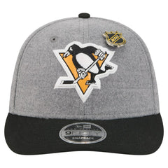 Pittsburgh Penguins New Era Wool Pin Low Profile 9FIFTY Snapback Hat Sale