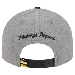 Pittsburgh Penguins New Era Wool Pin Low Profile 9FIFTY Snapback Hat Sale