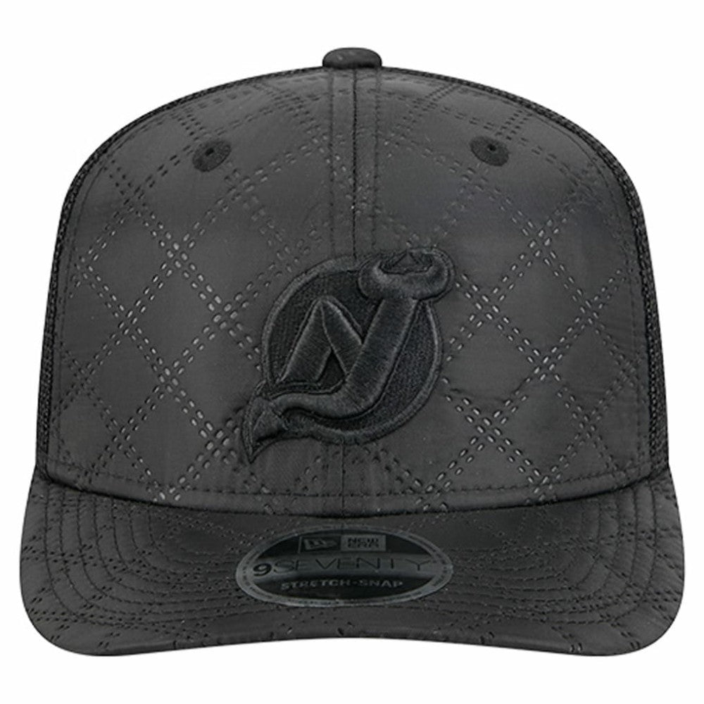 New Jersey Devils New Era Quilted Nylon 9SEVENTY Adjustable Trucker Hat Discount