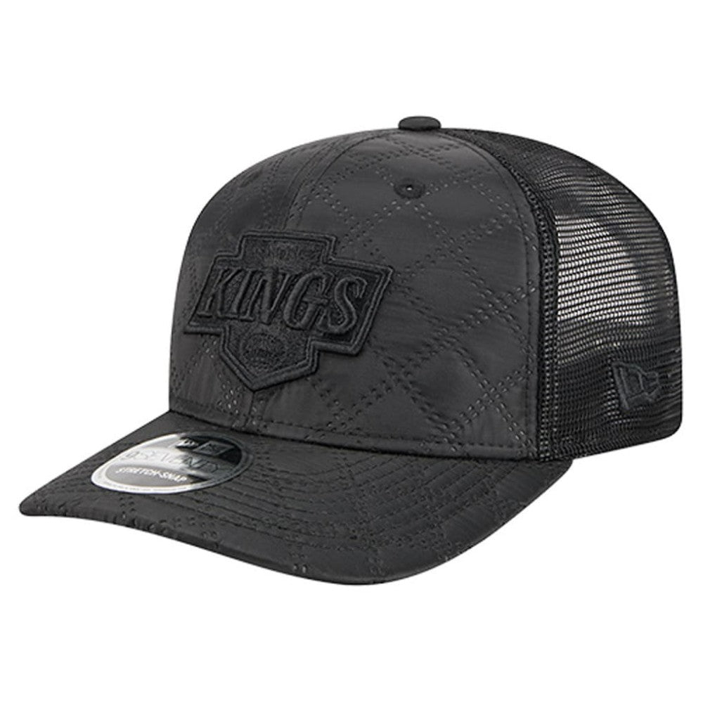 Los Angeles Kings New Era Quilted Nylon 9SEVENTY Adjustable Trucker Hat Sale