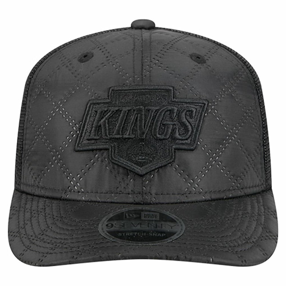 Los Angeles Kings New Era Quilted Nylon 9SEVENTY Adjustable Trucker Hat Sale