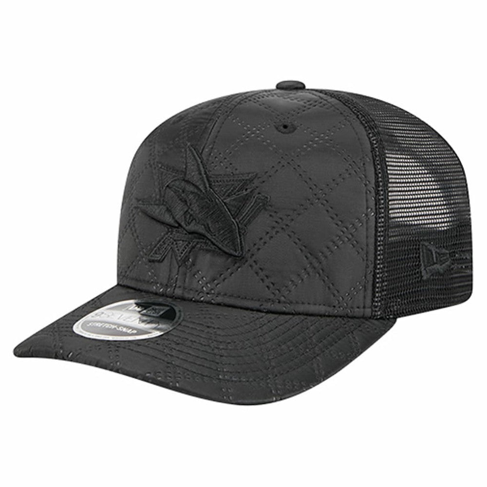 San Jose Sharks New Era Quilted Nylon 9SEVENTY Adjustable Trucker Hat Sale