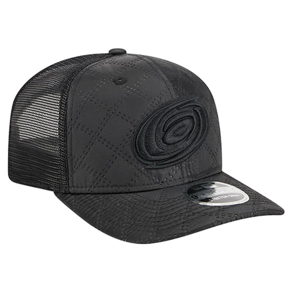 Carolina Hurricanes New Era Quilted Nylon 9SEVENTY Adjustable Trucker Hat On Sale