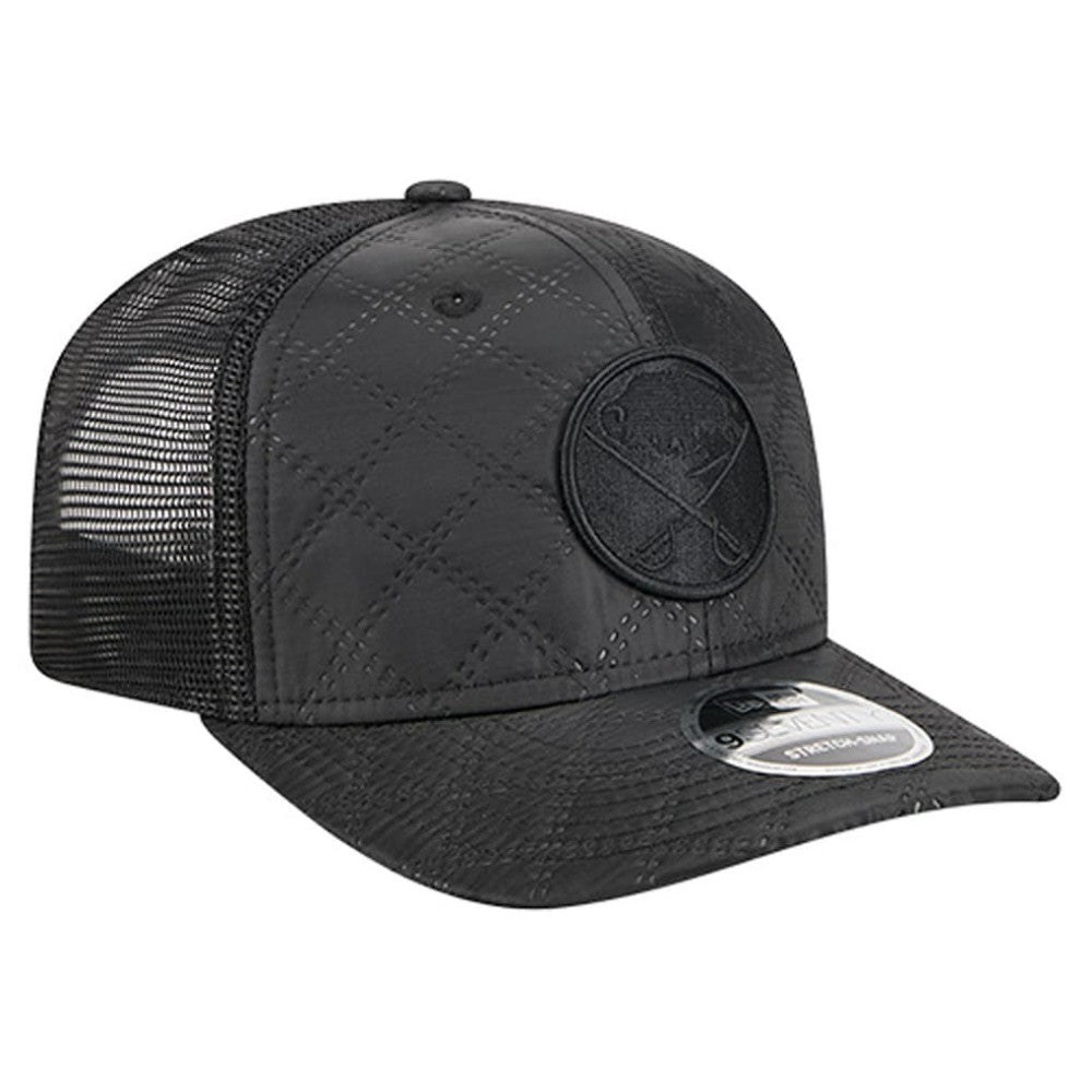 Buffalo Sabres New Era Quilted Nylon 9SEVENTY Adjustable Trucker Hat Sale