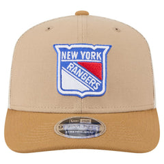 New York Rangers New Era Two-Tone Trucker 9SEVENTY Stretch Snap Adjustable Hat Discount