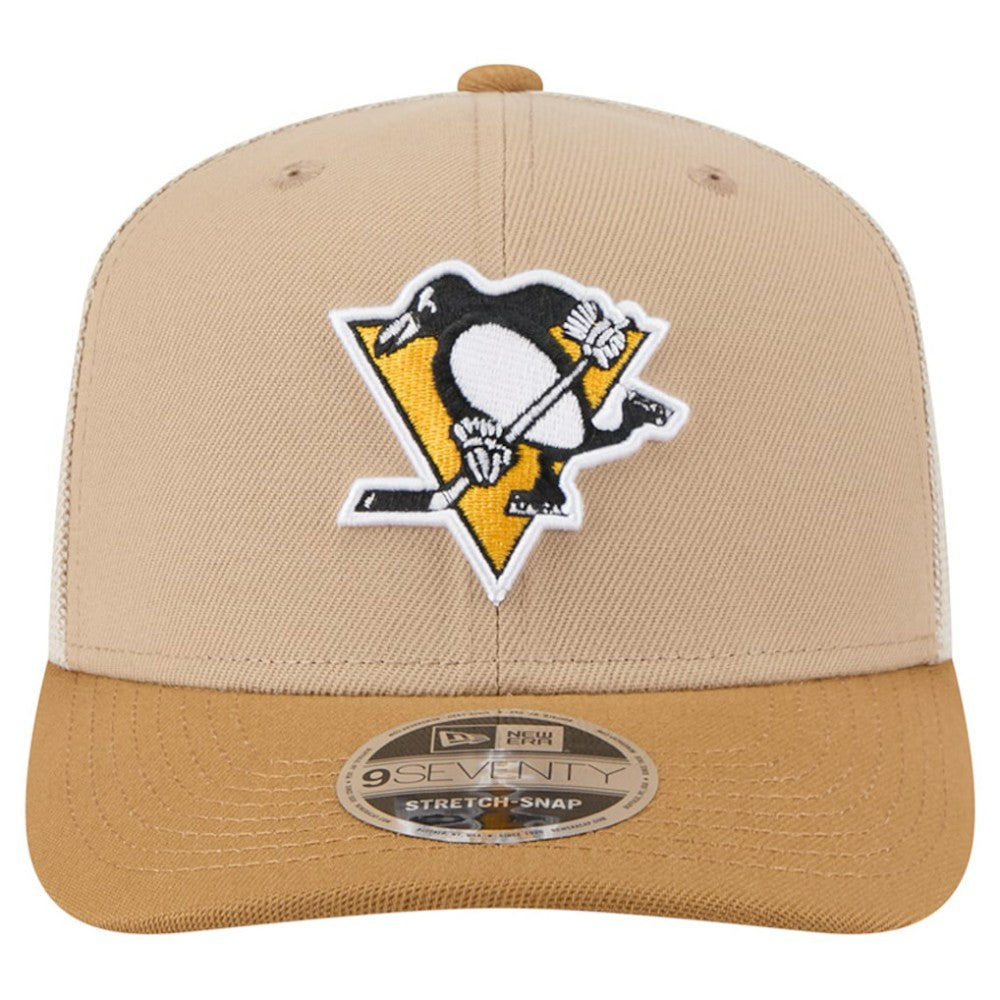 Pittsburgh Penguins New Era Two-Tone Trucker 9SEVENTY Stretch Snap Adjustable Hat Online