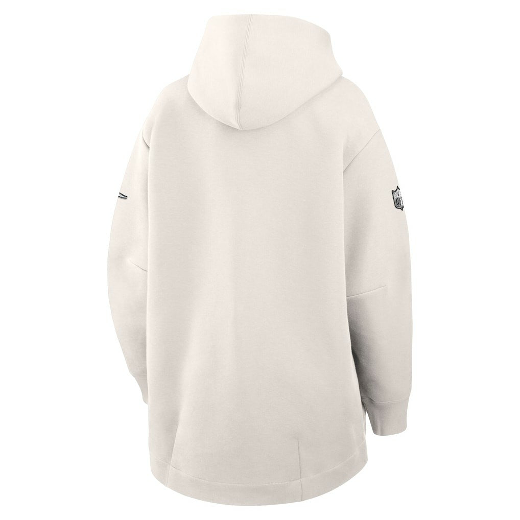 Philadelphia Eagles Nike Women's Super Bowl LIX Opening Night Tech Fleece Full-Zip Hoodie
