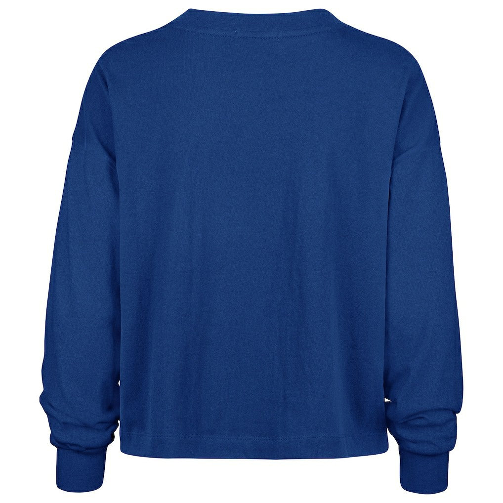 Buffalo Bills 47 brand '47 Women's Plus Size Muse Sydney Long Sleeve T-Shirt