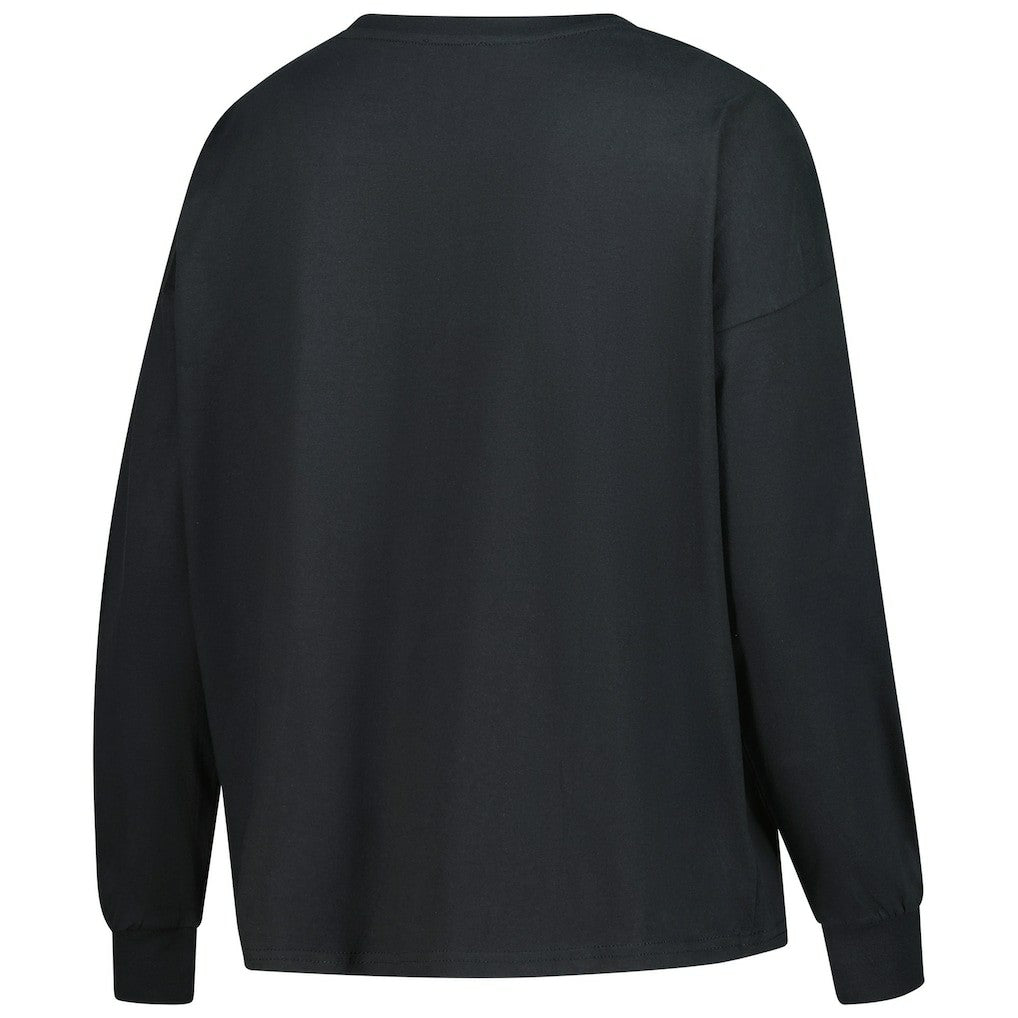 Cincinnati Bengals 47 brand '47 Women's Plus Size Muse Sydney Long Sleeve T-Shirt