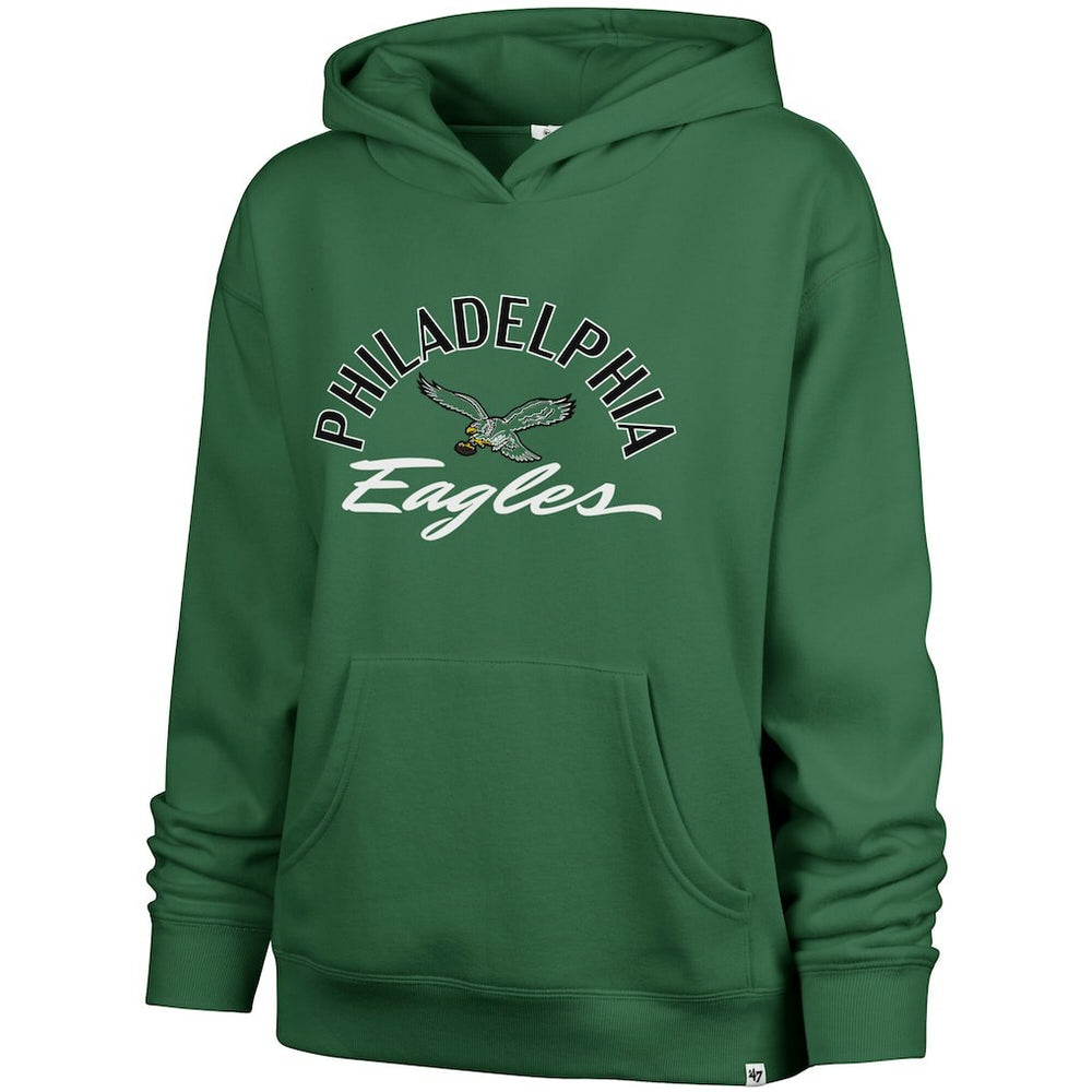 Philadelphia Eagles 47 brand '47 Women's Plus Size Whirlwind Naomi Hoodie