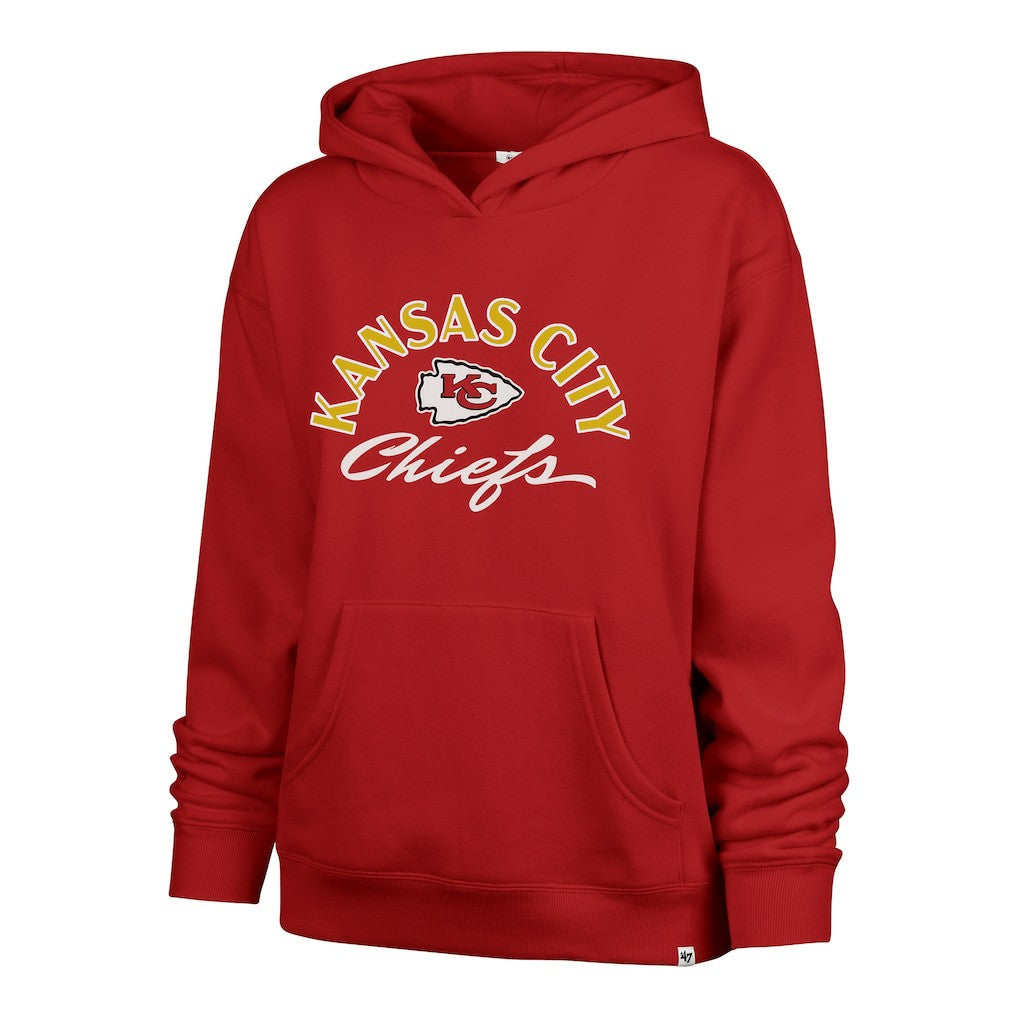 Kansas City Chiefs 47 brand '47 Women's Plus Size Whirlwind Naomi Hoodie
