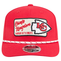Kansas City Chiefs New Era Chant 9SEVENTY Stretch-Snap Hat