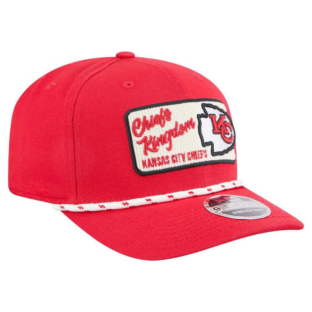 Kansas City Chiefs New Era Chant 9SEVENTY Stretch-Snap Hat