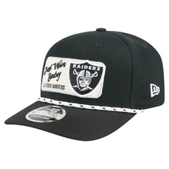 Las Vegas Raiders New Era Chant 9SEVENTY Stretch-Snap Hat