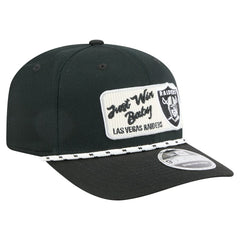 Las Vegas Raiders New Era Chant 9SEVENTY Stretch-Snap Hat