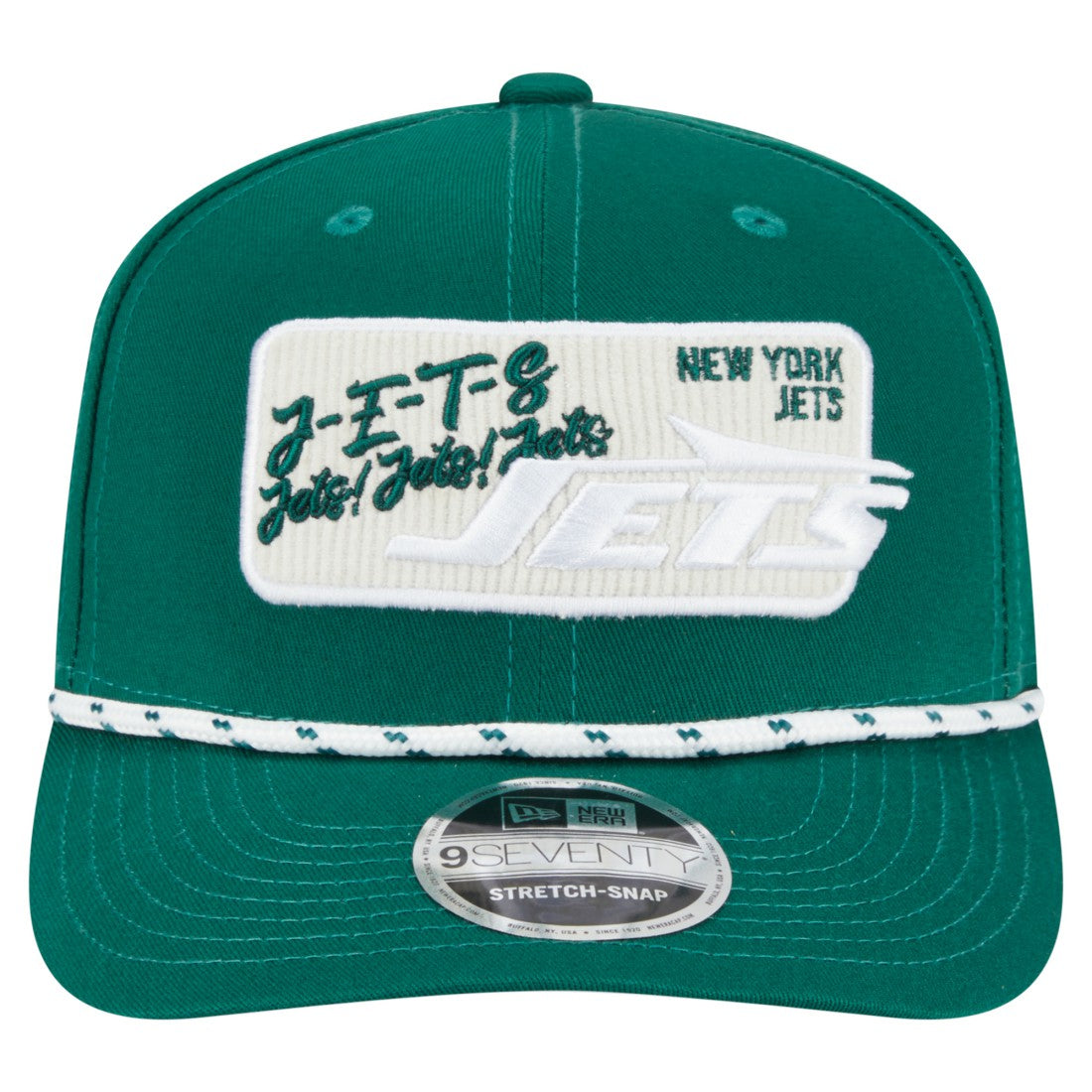 New York Jets New Era Chant 9SEVENTY Stretch-Snap Hat